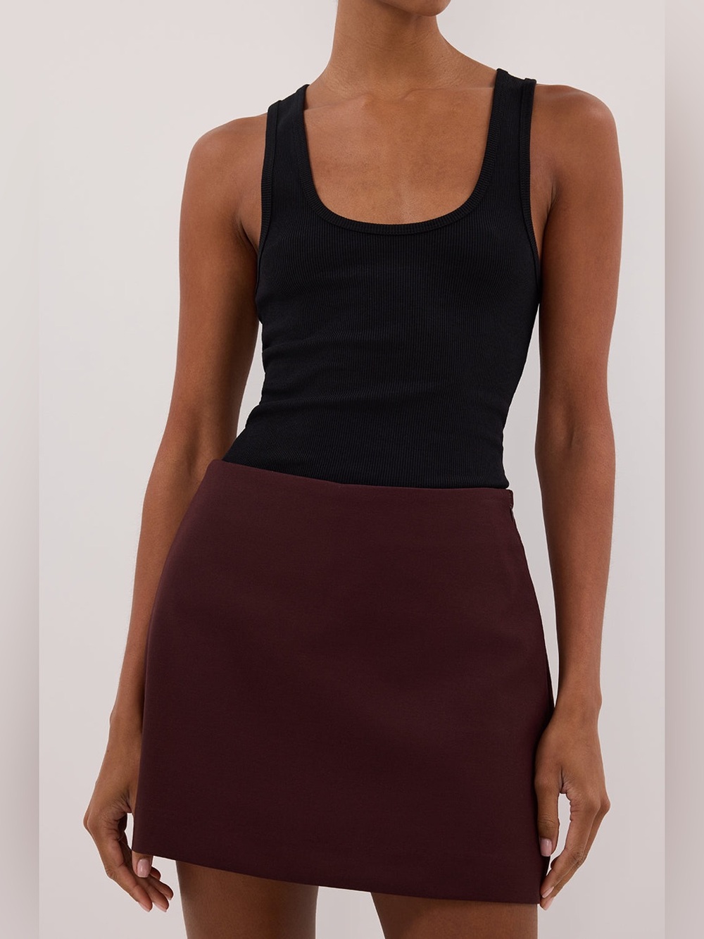 NWT dissh Rita walnut skort - size 2